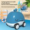Soft Rubber Cartoon Car Set For Boys And Babies, Educational Gliding Children's Inertial Toy Car