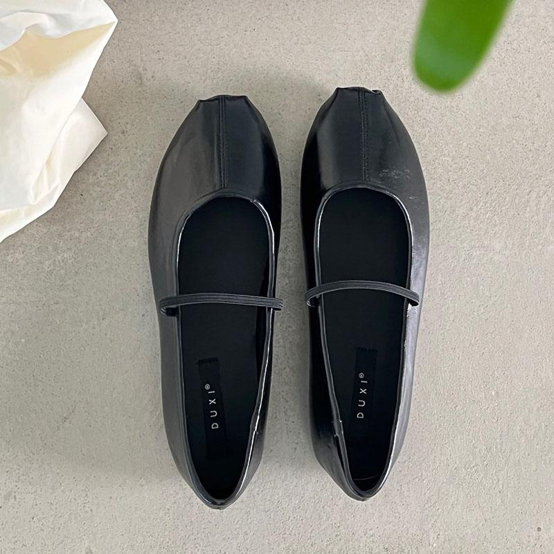 Fashion Female Shallow Comfortable Ballet Flats Shoes For Ladies 2025 New Casual Fashion Elastic Band Women Mary Janes Flats Shoes