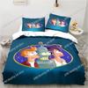 Cartoon Futuramas Bender Bedding Set Duvet Cover Bed Set Quilt Cover Pillowcase Comforter king Queen Size Boys Adult Bedding Set