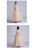 Girls' Puffy Princess Dress: Summer Flower Girl Gown for Weddings, Birthdays, and Performances