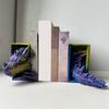 2026 New 2Pc Bookshelf Decoration Dragon-Shaped Bookend, Fantasy Decoration, Home Decoration Ornaments, Bookshelf Bookend B