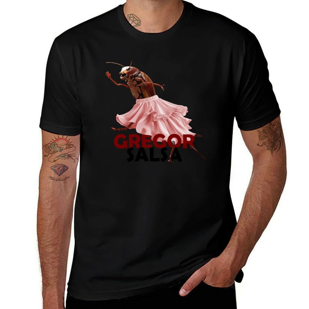 Gregor Samsa Dancing Salsa Tshirt Lightweight Sport Basic Tshirt