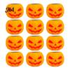 Pumpkin Head Sensory Toy 12Pcs Pop-up Ghost Squeeze Toy, Stress Relief Set Creepy Pinch Fidget for Party Favors Halloween