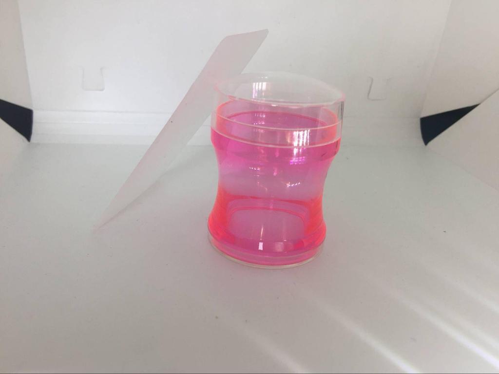 3.8CM Clear Nail Art Stamping Seal with Scraper
