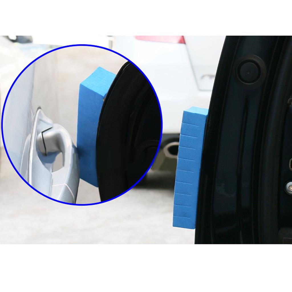 4pcs Recyclable Thick Foam Bumper Guards Wall Protector Child Safe Anti Scratch Surfaces Protection for Parking Spaces