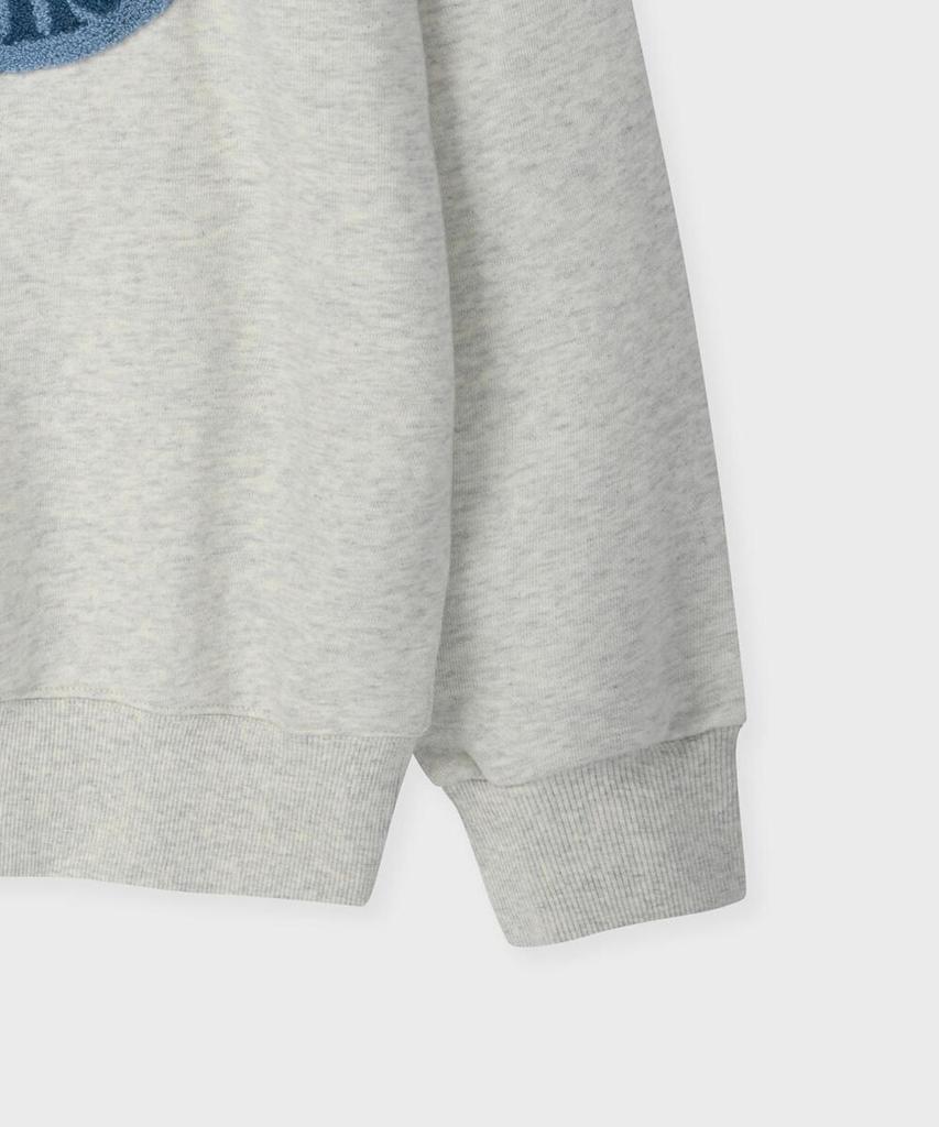 FALLETT Boucle Flower Sweatshirt Oatmeal