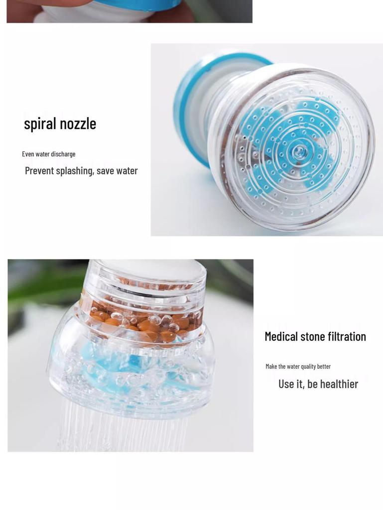 Newcomer Discount: Splash-Proof Faucet Extension and Water Purifier Filter for Kitchen