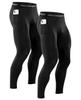 Niksa Compression Tights with Sports Long Stretch Compression Men's Pockets, Innerwear, Tights, Leggings, Running, Training, Pants, Odor-Detergent,