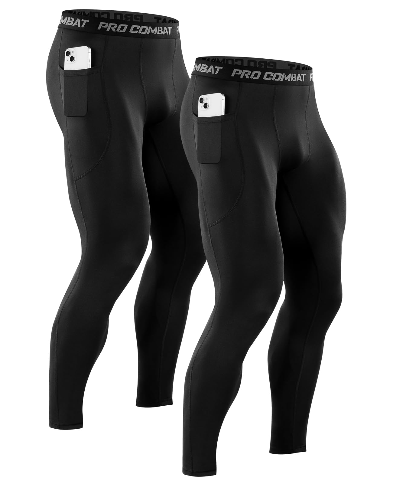 

Компрессионные тайтсы для мужчин спортивные длинные тренировочные эластичные влагоотводящие компрессионные [Niksa] карманы, нижнее белье, тайтсы, нижнее белье, леггинсы, бег, чёрный