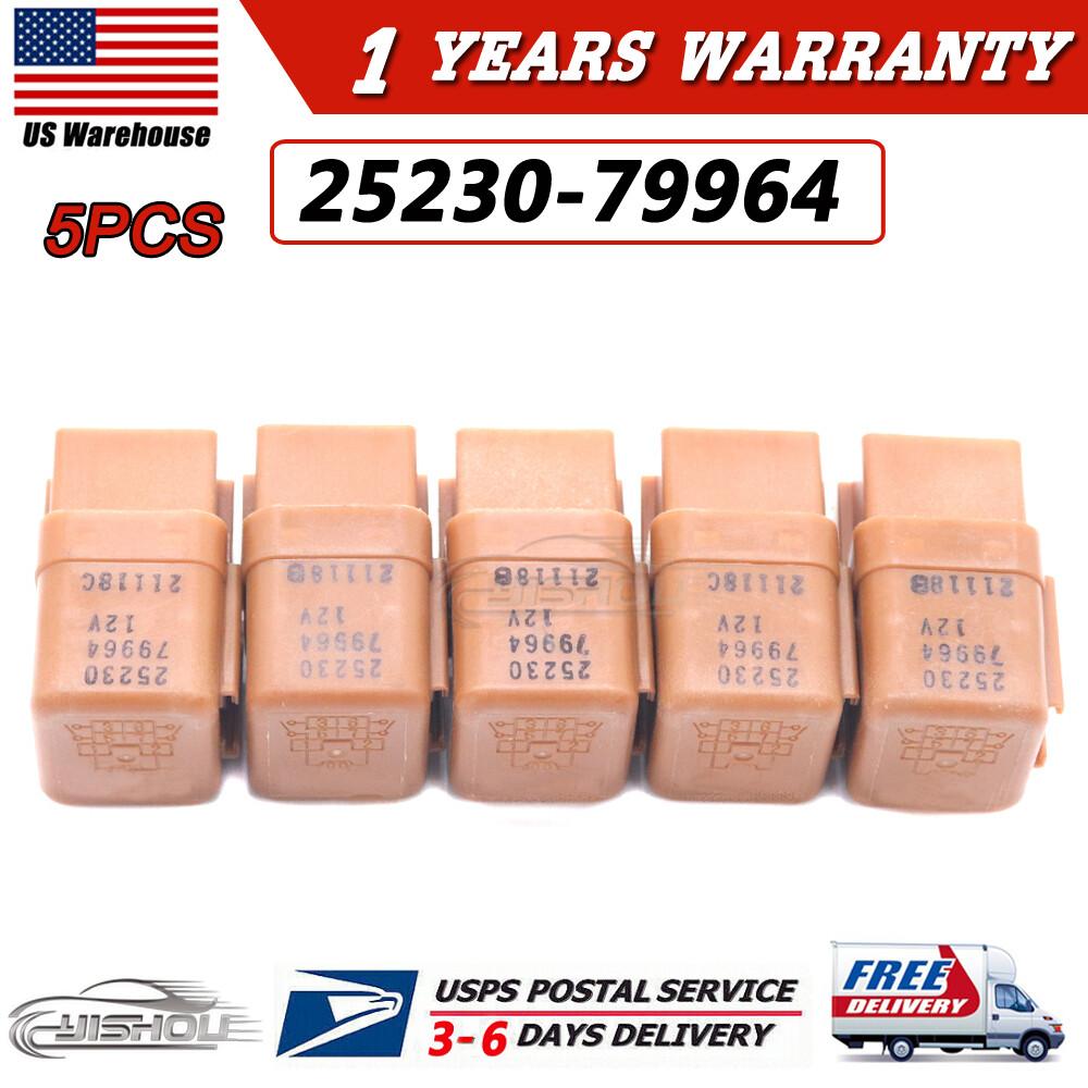 5 шт. 25230-79964 Многоцелевое реле 6-контактное 12В для Nissan Infiniti 25230-7996A