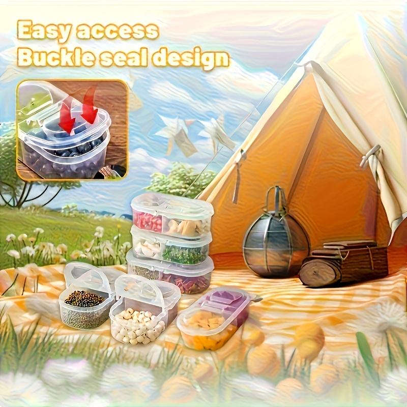 Refrigerator Fresh-Keeping Box, Microwave Heatable, Suitable for Food, Fruits, Star Anise and Cloves, Spices, Snacks, Fruits, Etc.