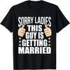 This Guy Is Getting Married Funny Fiance Engaged Graphic T-Shirt