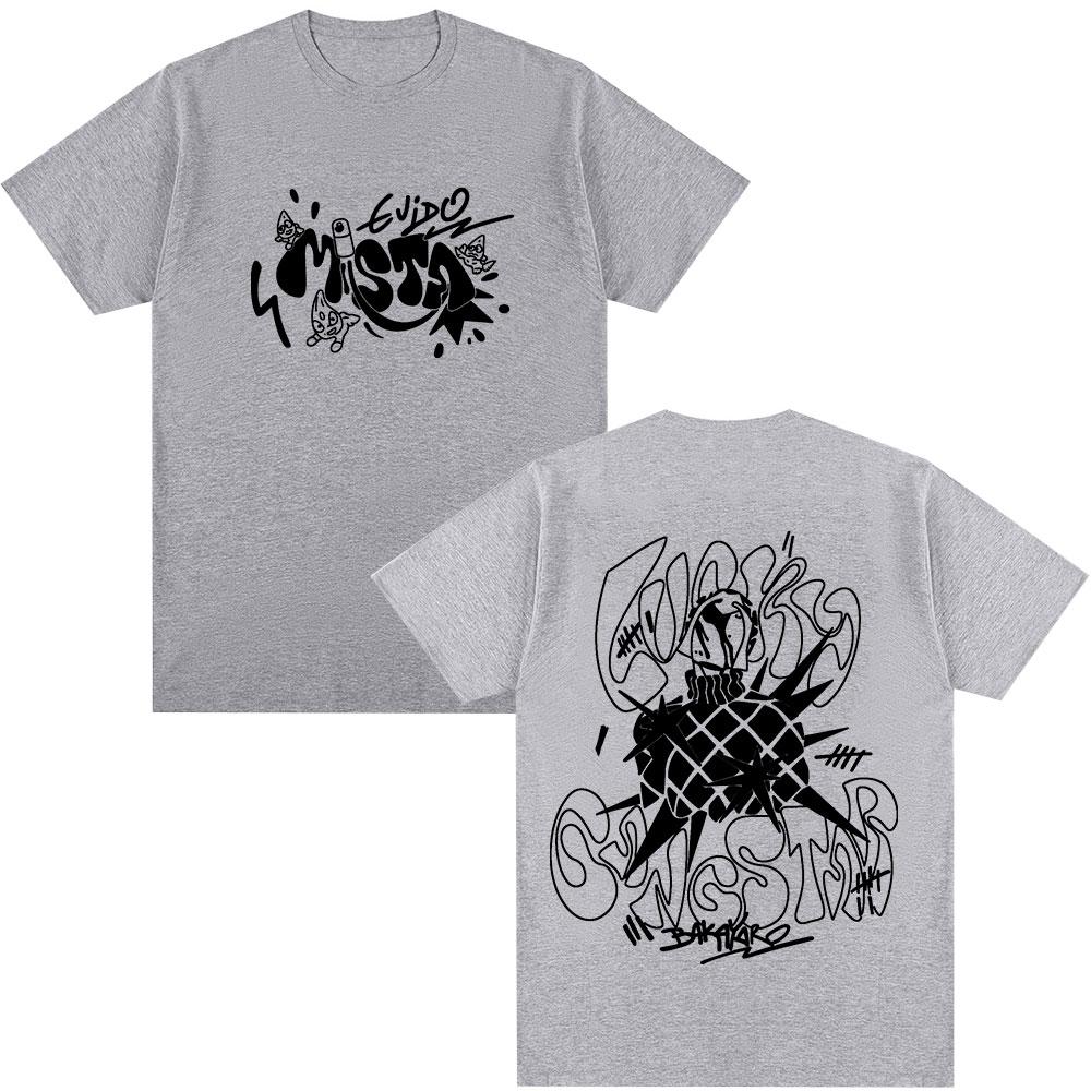 

Anime Jojo Bizarre Adventure Guīdo Mista T Shirts Unisexs Women Casual Cotton Y2K Short Sleeves Oversized Tees Harajuku Streetwear 4XL