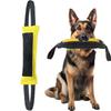 Hundetraining Beißstange reißfestes Tuch aufgenähtes Leder interaktives Tauziehen Haustierspielzeug Hundetraining Zubehör für draußen