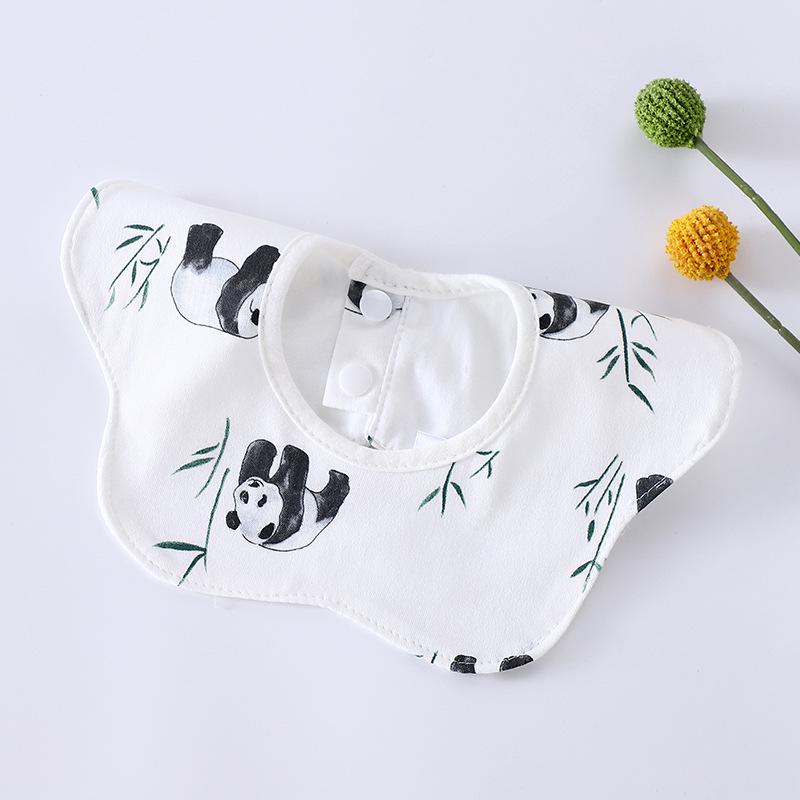 Class A Pure Cotton Waterproof Baby Bibs for Newborns and Toddlers: Boys & Girls Spit-Up Scarf