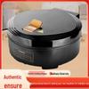Electric Double-Sided Crepe & Pancake Maker with Deepened Heating for Frying & Grilling