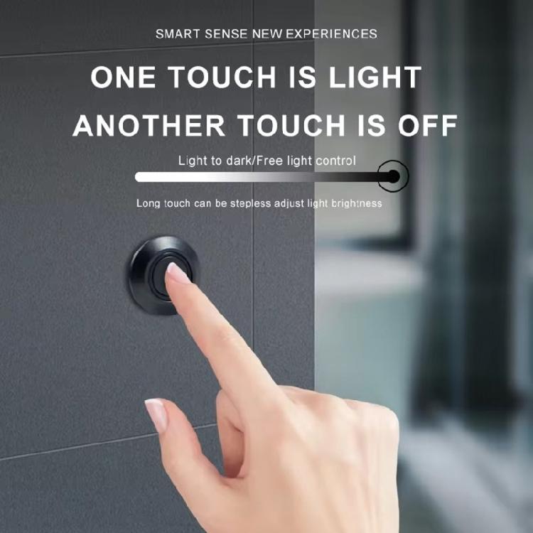 Interruttori a Sfioramento a Ampia Tensione Interruttori Sensori Piccoli Armadietti da Cucina Interruttori a Spazzata Manuale LED Durevoli