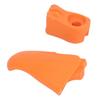 2 Stück Geigenbogen Griffkorrektor Weiches Wiederverwendbares Silikon Geige Viola Bogenhaltung Lernhilfe Orange