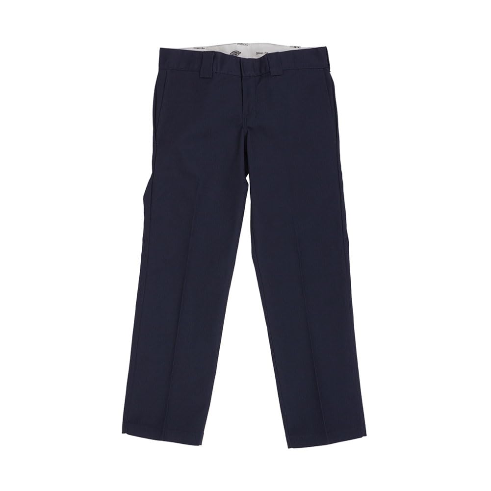 Dickies Slim Fit Low-Rise Work Pants, WP873, Men's Chino Pants, Dark Navy (DN), Size W42L32 (Parallel Import)
