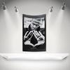 THE J-jay-z Flag Rock Music Band Banner HD Printing Tapestry Exhibition, Music Band Fans, Garage Decor