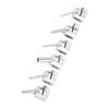 6Pcs Oblique Nozzle 850 for Hot Air Gun Soldering Desoldering Station Accessories