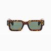 Herren Fahrrad Pendler Reise Fahrbrille Sonnenschutz UV-Schutz Mode Persönlichkeit Retro Hip Hop Punk Rechteckige Sonnenbrille