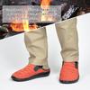 GERRY Clog Sandals with Heel Adjustment and Flame Retardant Finish Japanese Shoe [YAMATOHEP] Men's Slip-On (Khaki, Sizes, Adult, Alphabet, XXL, 3L)