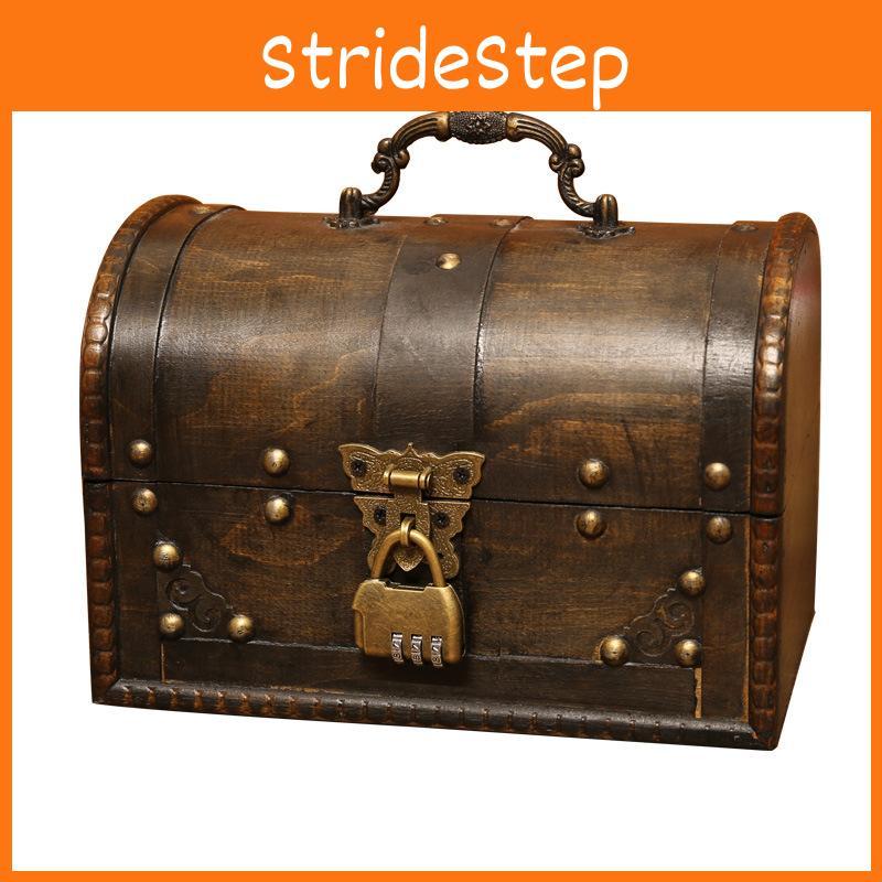 Wooden Storage Classic Chest Boxes For Home Office And Decoration Use Gifts