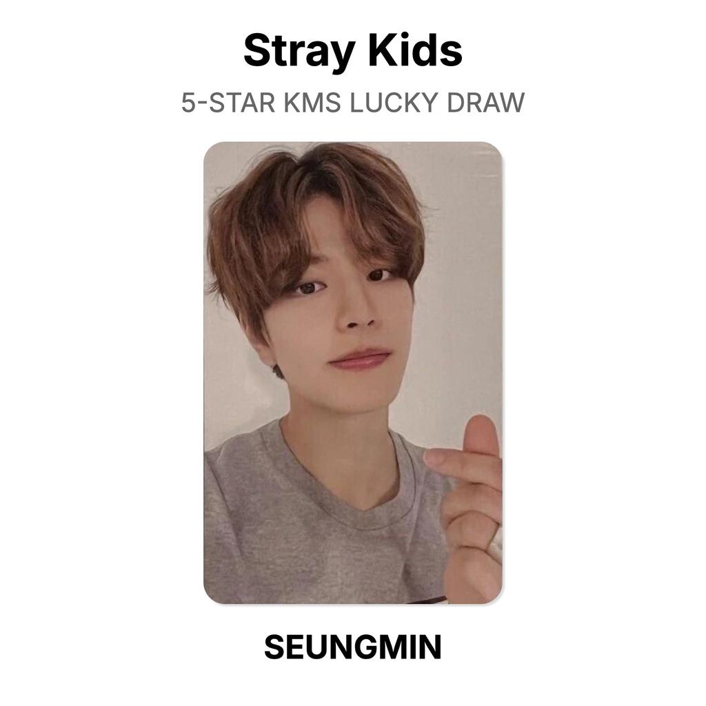 Stray Kids 5-STAR KMS LUCKY DRAW Official Photocard