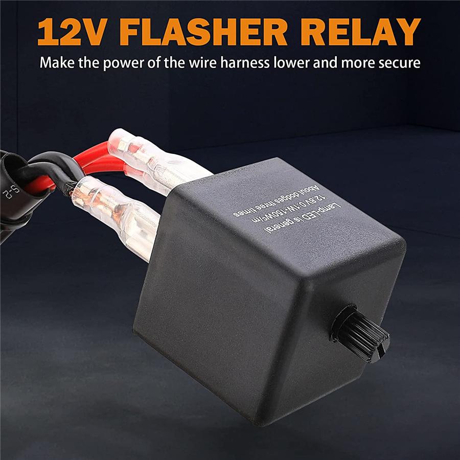 ATV UTV Street Legal Rocker Switch Turn Signal Kit For Polaris RZR Ranger Can-Am