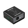Sound Interface Ground Loop Isolator 3 Speed Gain Adjust Portable Signal Isolator Noise Reducer for Microphone Mixer