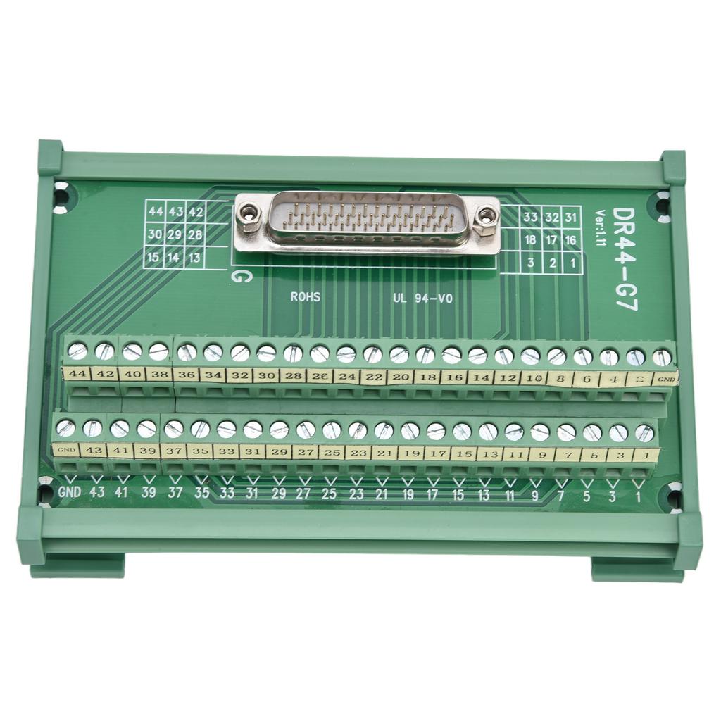 DR44‑G7 Anschlussklemme Steckeranschluss Leiterplattenmodul Steckeranschlussplatine DC 60V