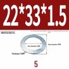 Double-Sided Serrated Lock Washer, 65Mn Steel & 304 Stainless, Anti-Loosening & Anti-Slip, Self-Locking