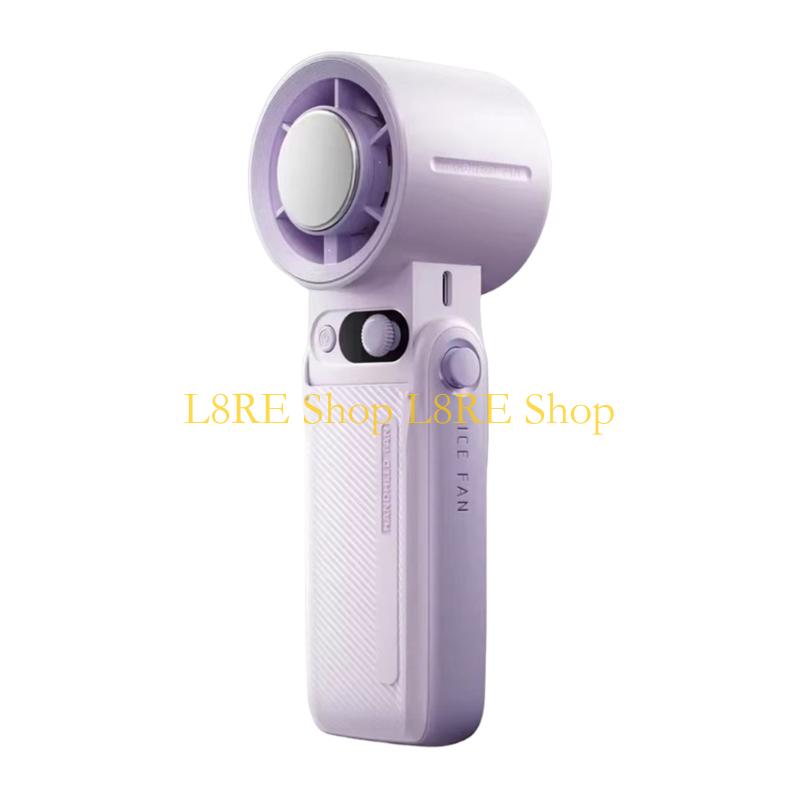 L8RE Air Cooling Fan Pocket Fan Small Desk Fan Handheld Fan 6000mAh Quiet Fan