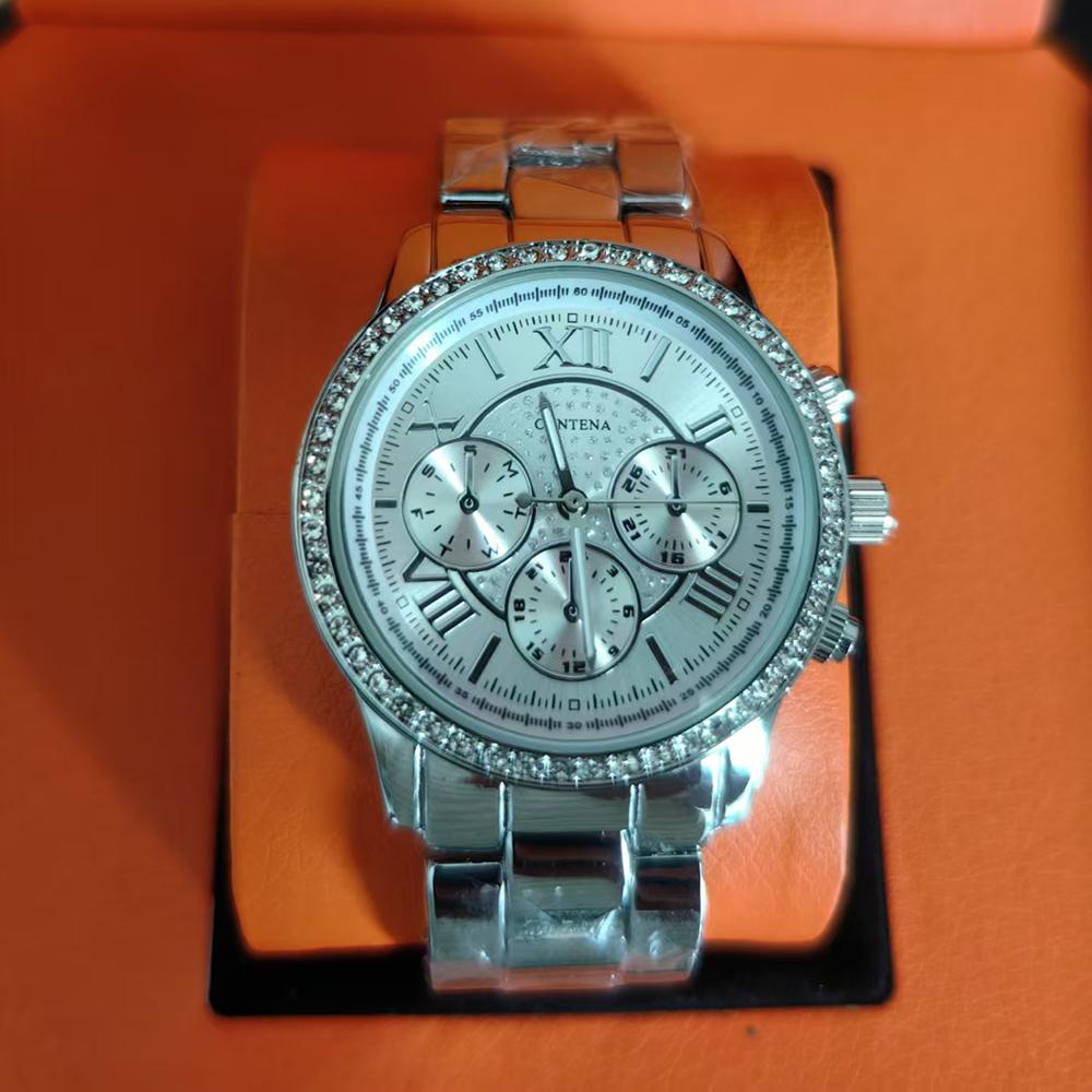 New Women's Wrist Watch Luxury Brand Golden Ladies Quartz Watch Alloy Stainless Steel Female Clock Wristwatches Reloj Mujer