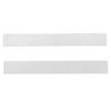 2pcs Grill Bar V Brace For BMW E60 E65 E66 Front Grille Trim Strips Car Decorations Sticker Replacement Accessories