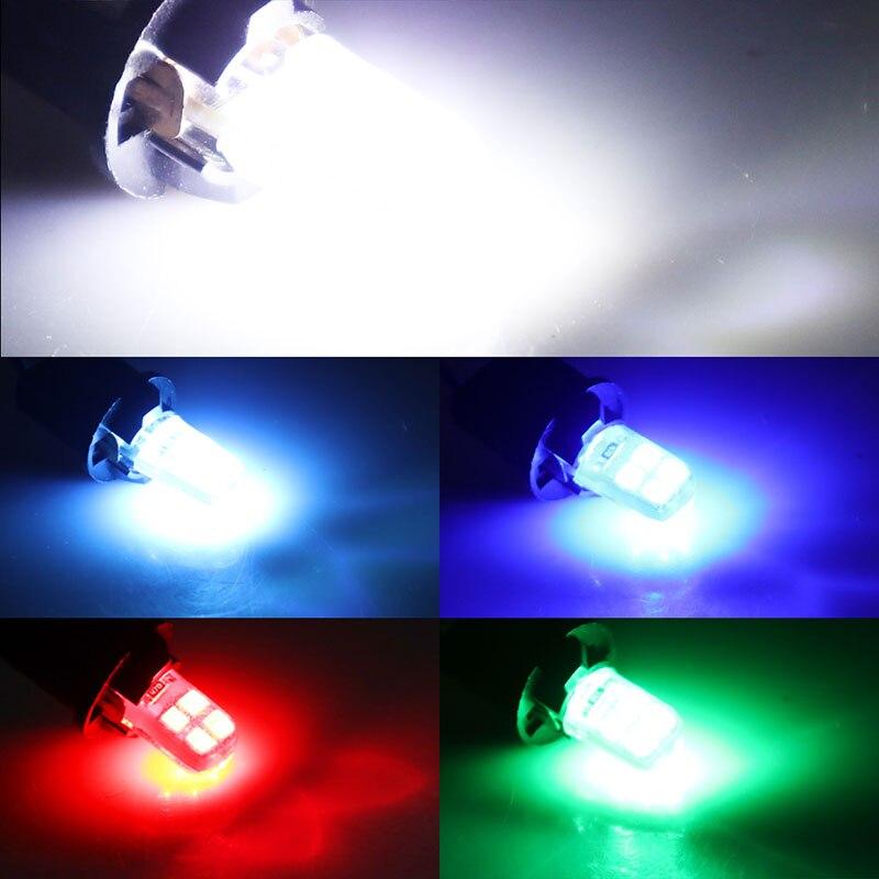 10x 3030 8SMD W5W T10 LED Bulbs 168 194 Led NoError Car Interior License Plate Dome Reading Light