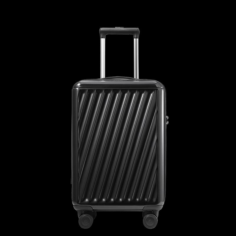 Diplomat HM-61082-1 Black ABS Hardside 20-Inch Suitcase