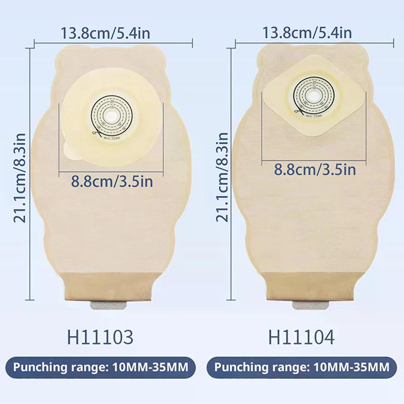 Children Ostomy Bags Drainable Pouches For Colostomy Ileostomy Stoma Care Drain Valve Prevent Leakage Hydrocolloid Colostomy Bag