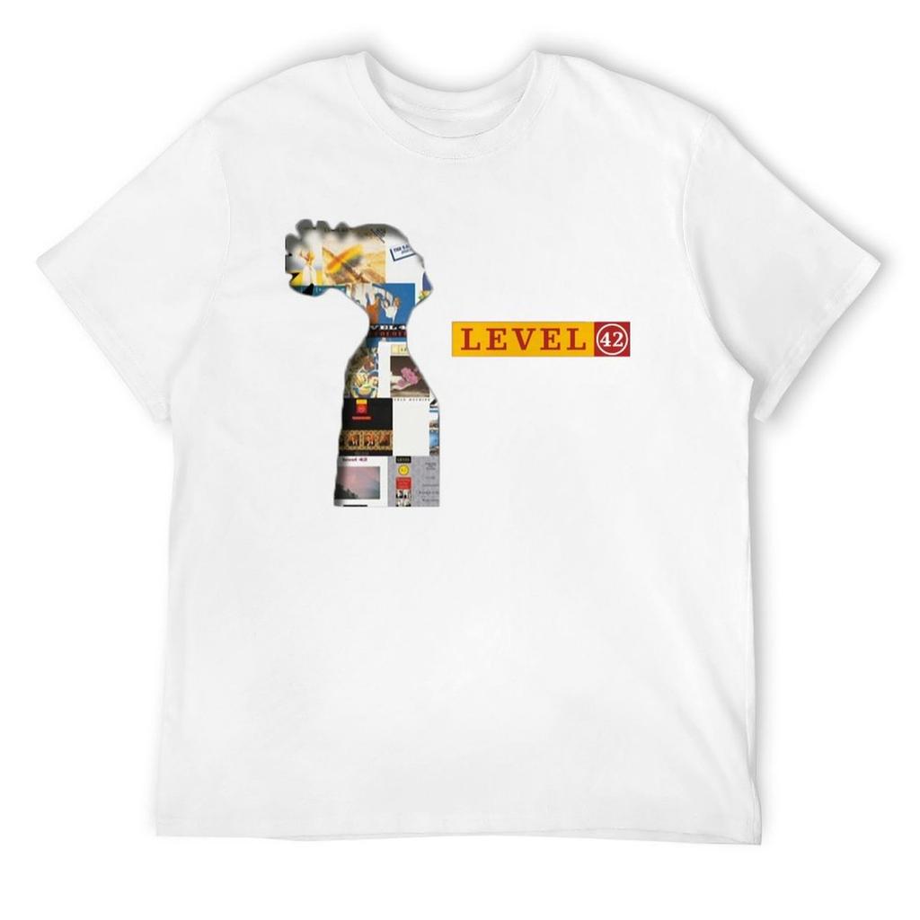 Level 42 T-Shirt man clothes oversized men workout shirt
