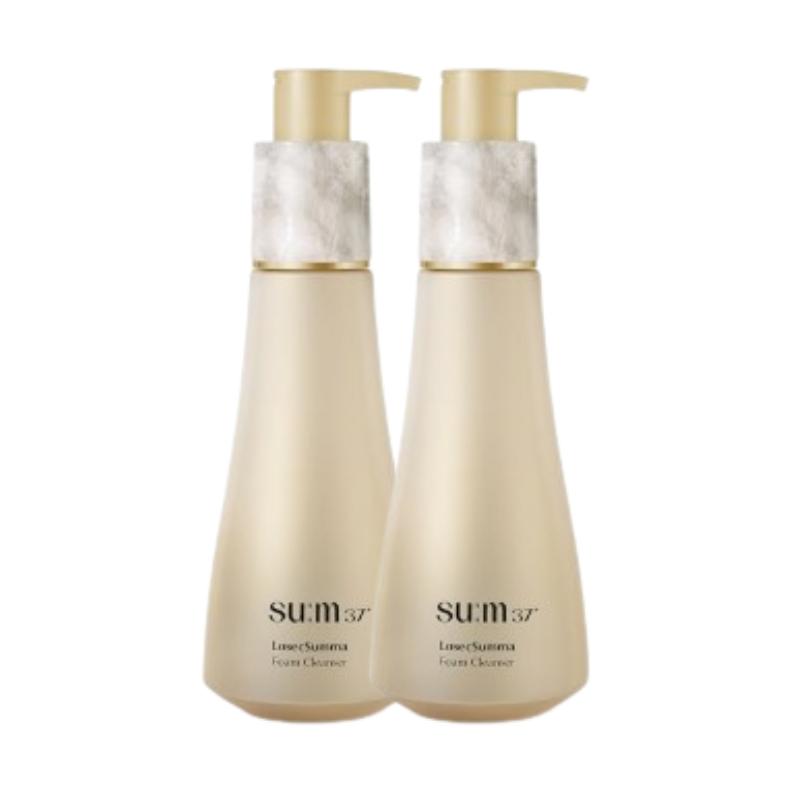 

SU:M37 LosecSumma Пенка для умывания 200 мл – Ферментированный растительный и 24K золото Гель-крем для умывания, Увлажняющее полукислотное средство для глубокого очищения 200ml*2