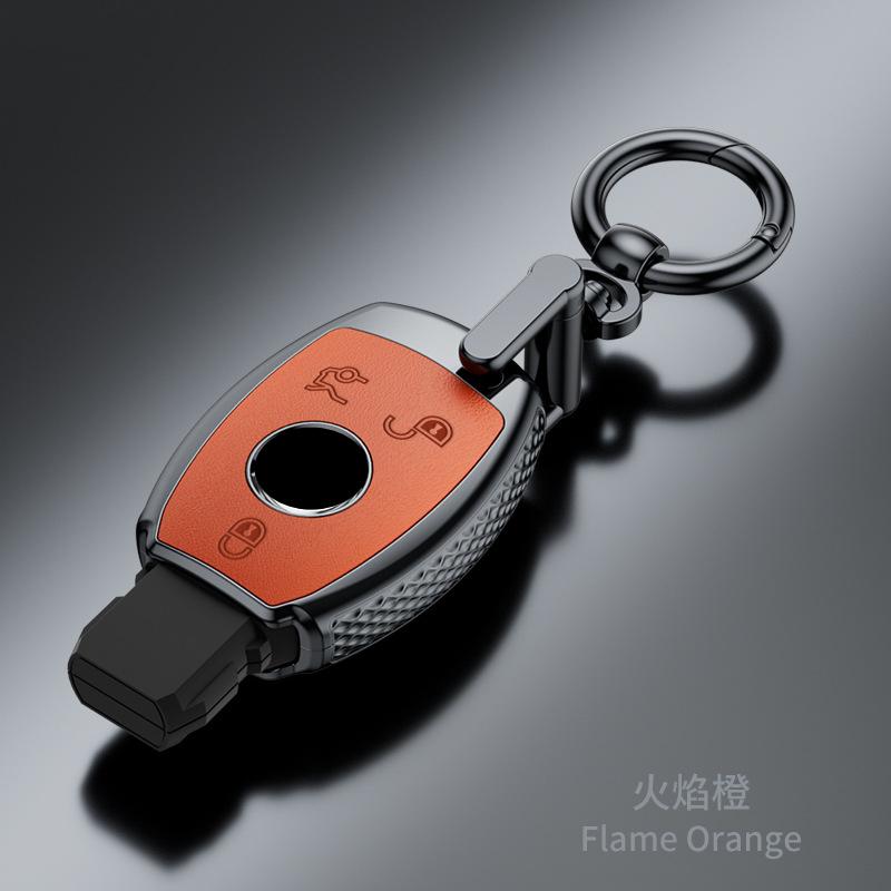 Plastic Car Key Case Remote Cover Shell Holder Styling For Mercedes Benz A B C E S Class S400L CLA CLS GLC GLE GLS EQE EQS GLA