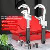 Universal Adjustable Sink Wrench Multi Function Faucet Spanner Bathroom Plumbing Pipe Nut Wrench Repair Installation Hand Tool