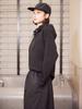 I Holic Cashmere Hoodie Athleisure Skirt Set