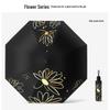 OEING Floral Series UV Protection Folding Umbrella