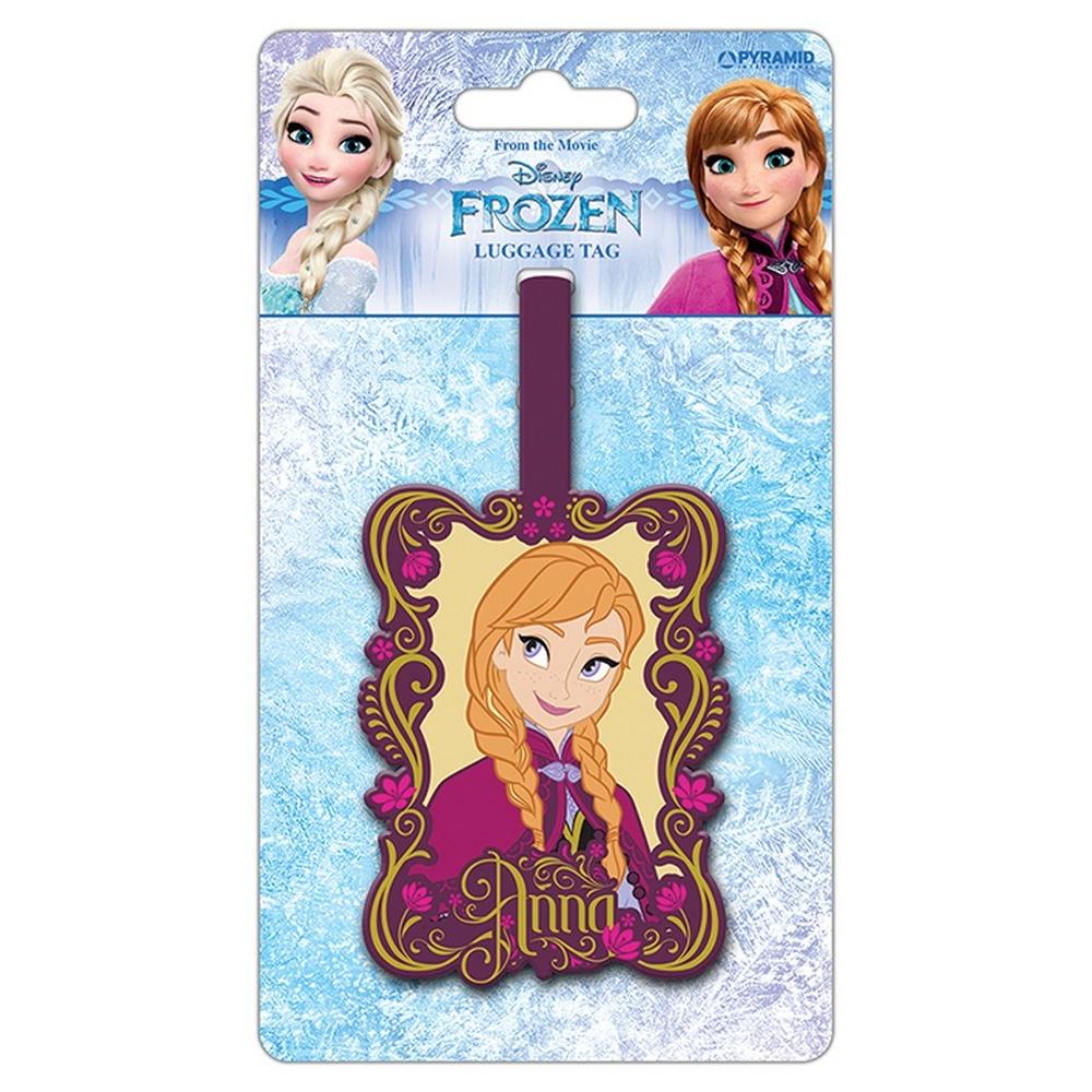 frozen Anna Luggage Tag
