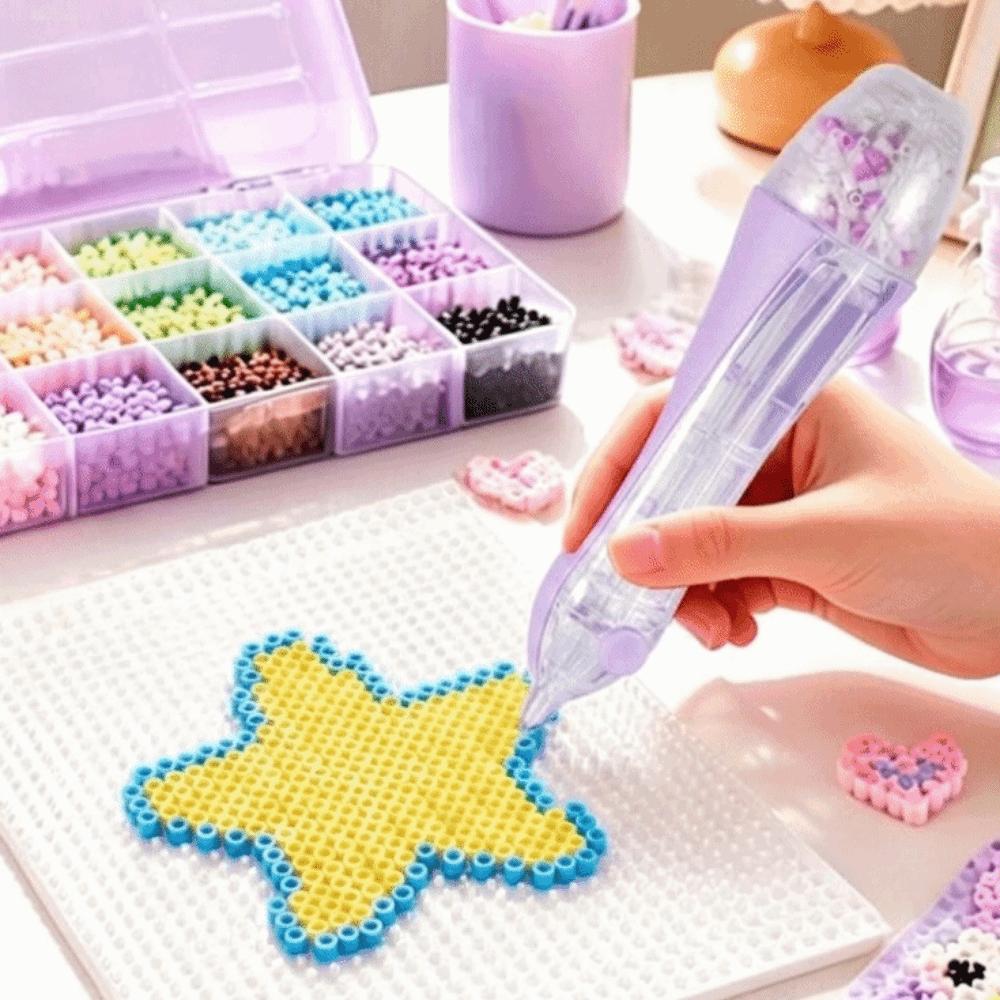 2.6mm Tip Fuse Bead Pen Automatic Press-Type Bead Pen Bead Positioning Pen Beading Crafts Tool