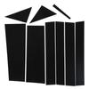 10PCS Car Window Pillar Sticker Glossy Black Scratch Resistant Replacement For Dodge Town 2008‑2016