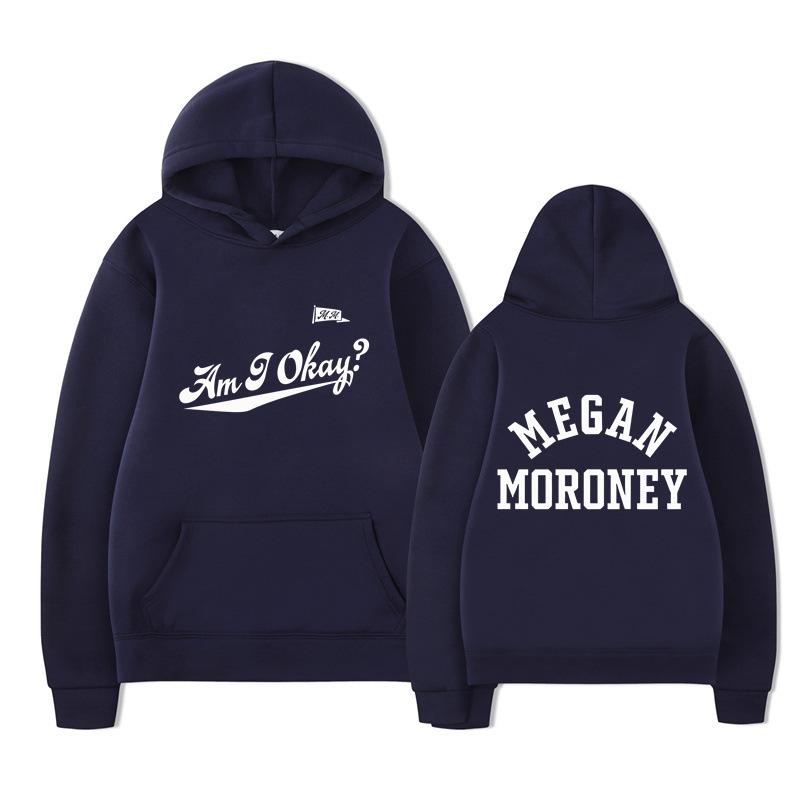 Megan Moroney Am I Okay Men's Hoodies Boys Harajuku Girls Pullover Fancy Music Gift Casual Loose Comfortable Sweatshirt