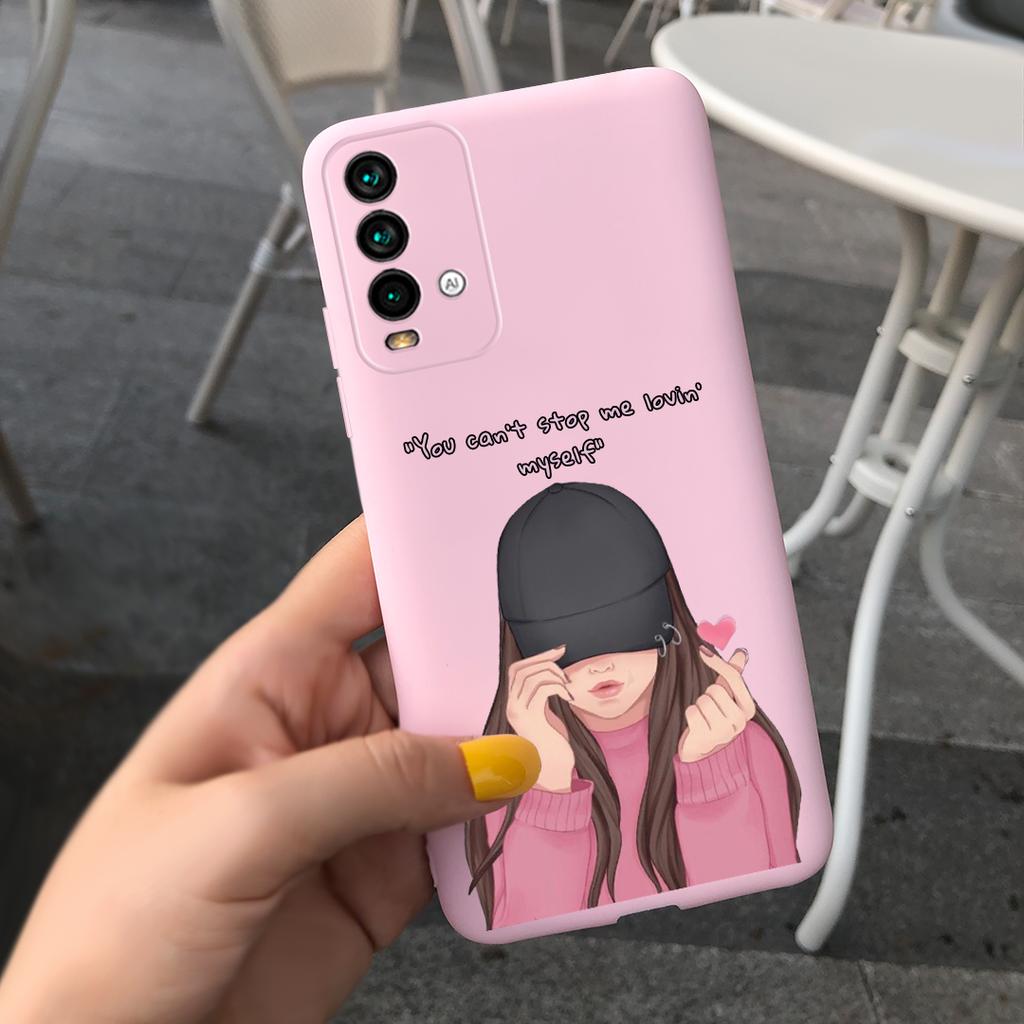 Case For Xiaomi Redmi 9T Case on Redmi 9T Soft Silicone Back Cover Funda For Xiaomi Redmi 9T Candy Color TPU Bumper Cute Cases